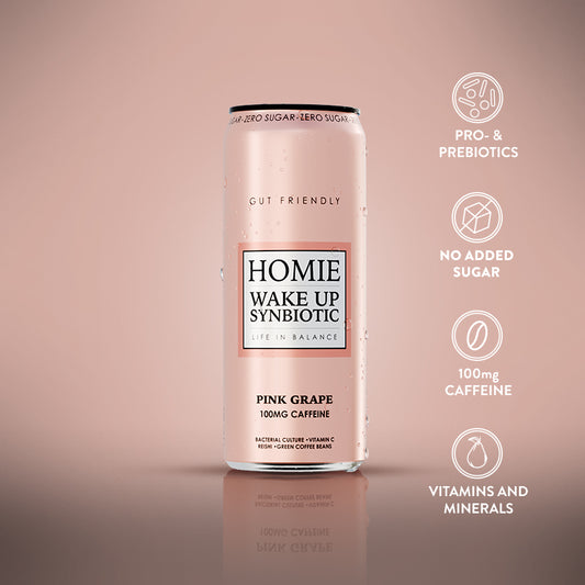 Wake Up Synbiotic Pink Grapefruit x 24
