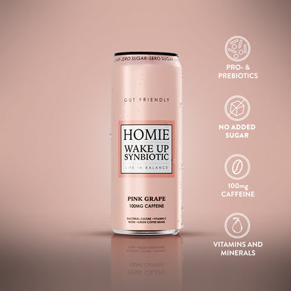 Wake Up Synbiotic Pink Grapefruit x 24 
