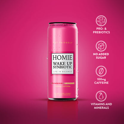 Wake Up Synbiotic Lemonade x 24 